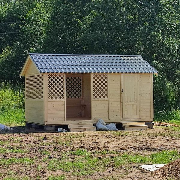 Беседки с хозблоком Беседки с хозблоком